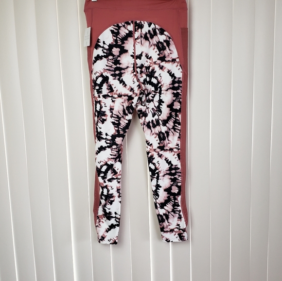 CITRINE GLOW Midrise Print Leggings Size Medium - Picture 2 of 4
